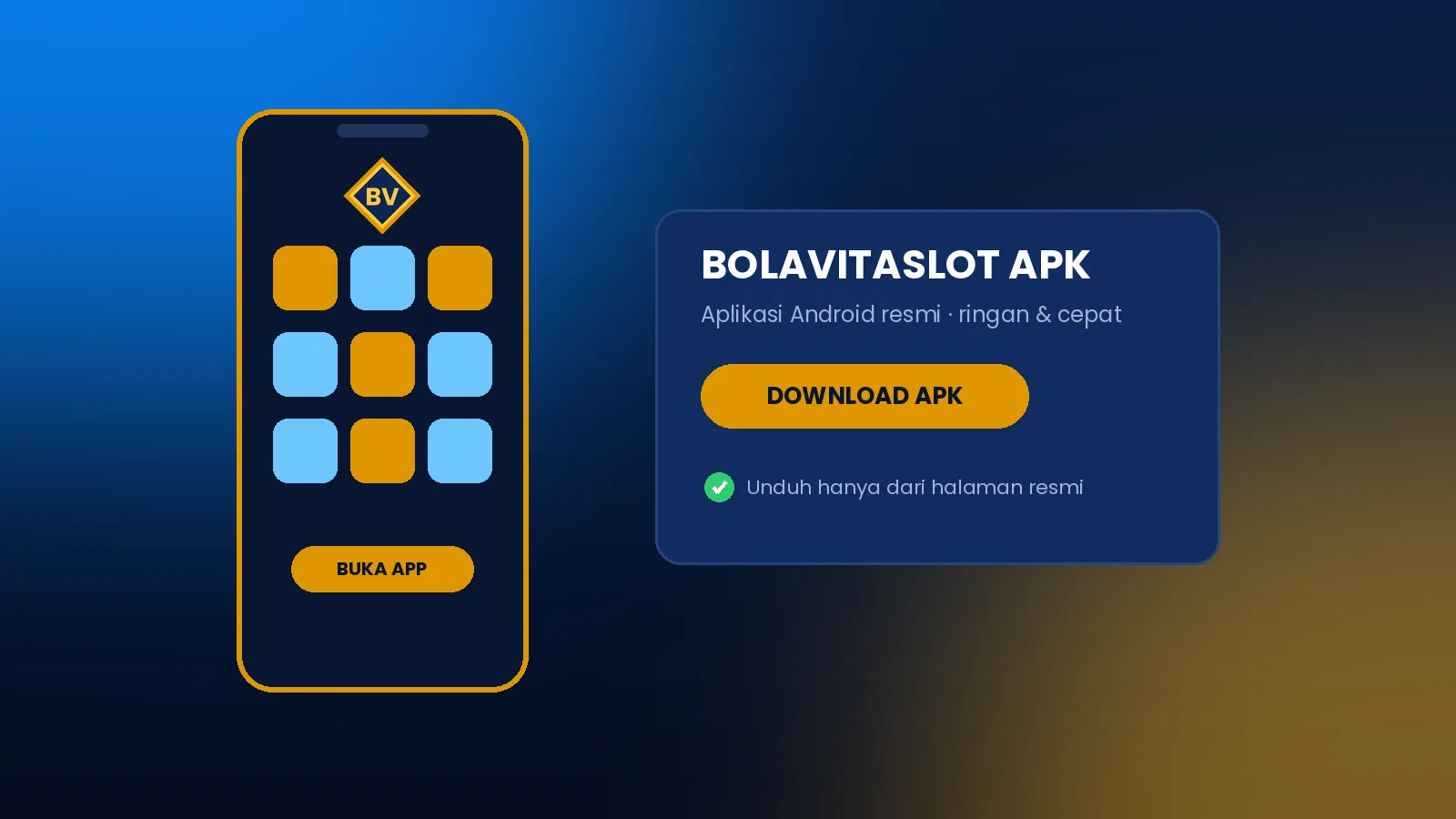 Download APK BOLAVITASLOT Android resmi
