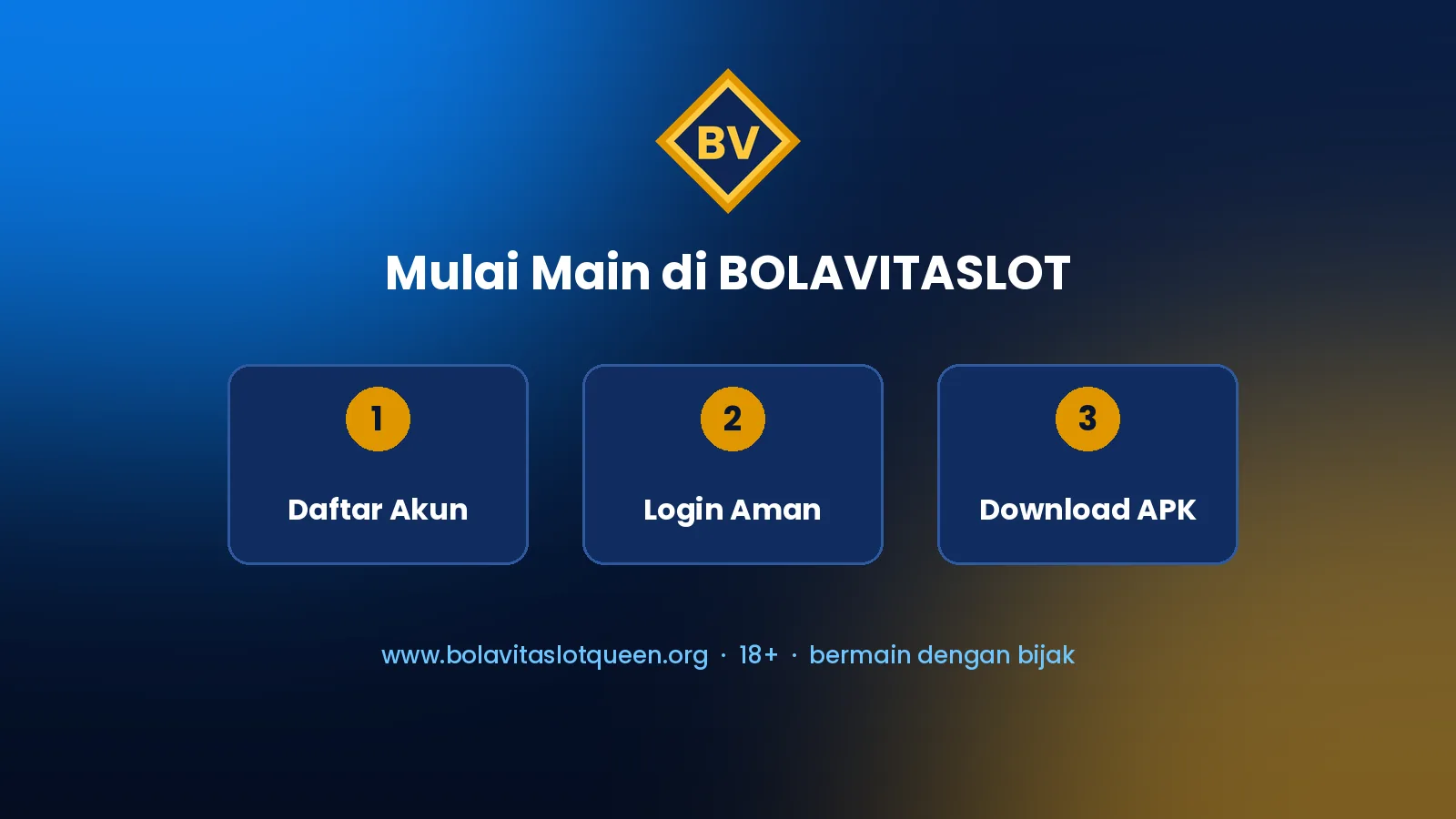 Mulai main di BOLAVITASLOT daftar login download APK